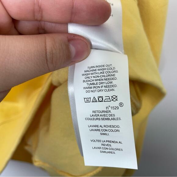 Polo Ralph Lauren yellow pullover sweatshirt Polo beach bear size XLT - Picture 8 of 11
